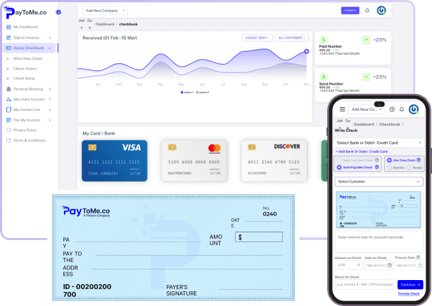 Payment Process With Digital Checks