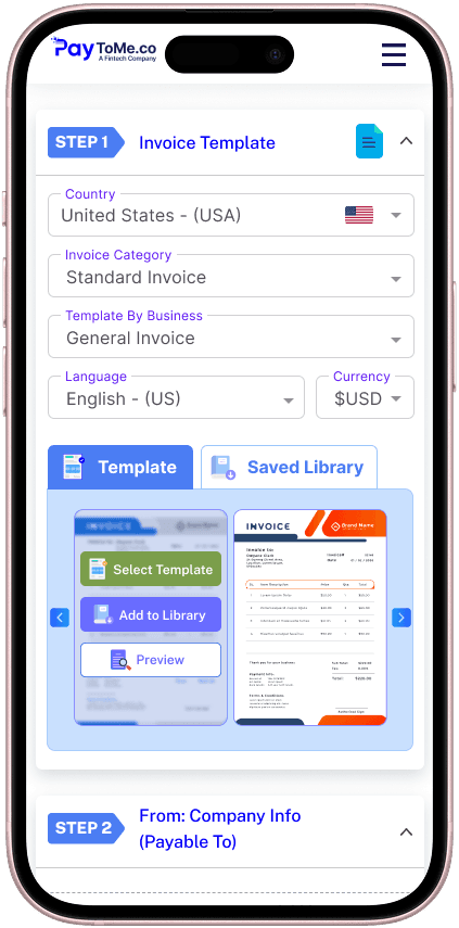 How Our Invoice Generator Works
