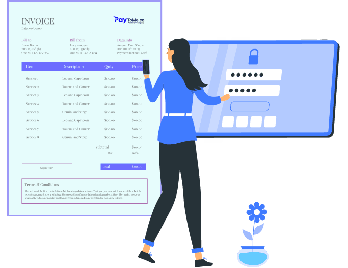 Features of PayToMe’s Digital Invoice Platform